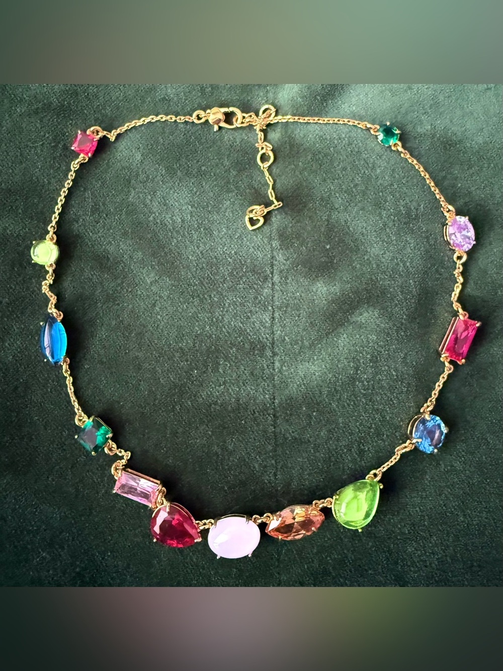 Kate Spade Showtime Scatter Gem Necklace